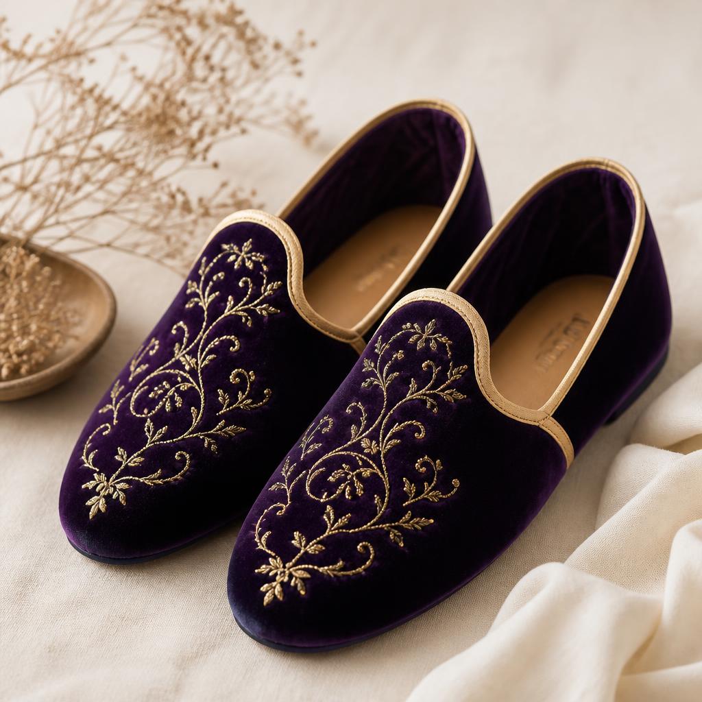 Royal Velvet Slipper